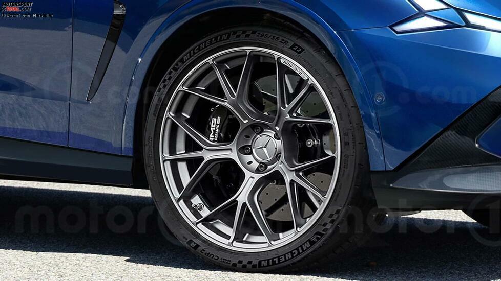 Mercedes-AMG SUV EV im Rendering von Motor1.com