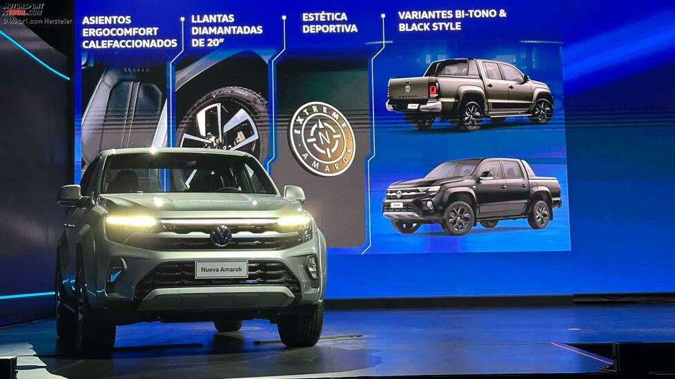 VW Amarok (2024) Facelift für Argentinen