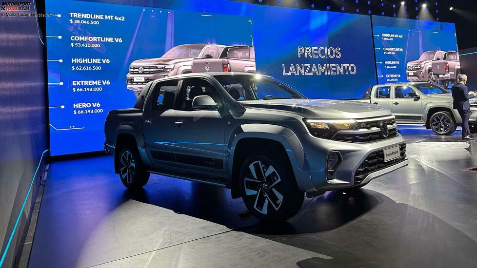 VW Amarok (2024) Facelift für Argentinen