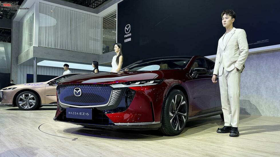 Mazda EZ-6, le foto dal Salone di Pechino 2024