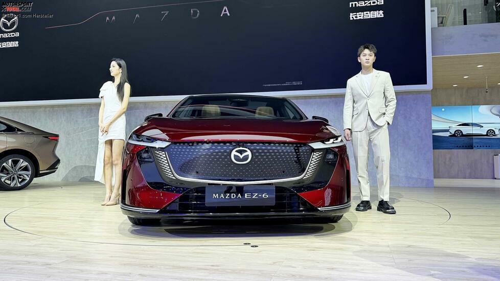 Mazda EZ-6, le foto dal Salone di Pechino 2024
