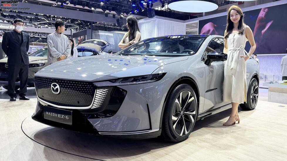 Mazda EZ-6, le foto dal Salone di Pechino 2024