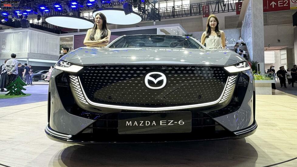 Mazda EZ-6, le foto dal Salone di Pechino 2024
