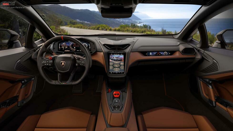 Lamborghini Temerario, die Innenräume