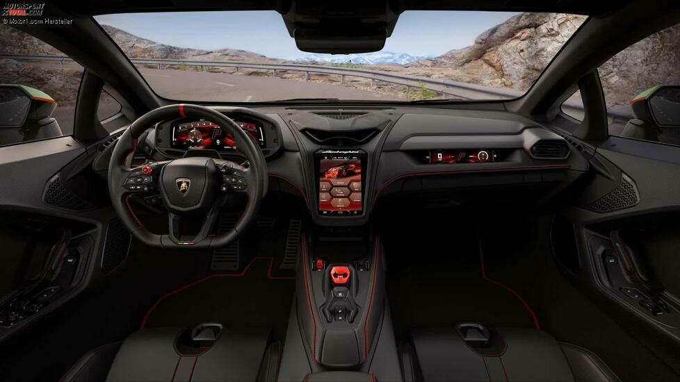Lamborghini Temerario, die Innenräume