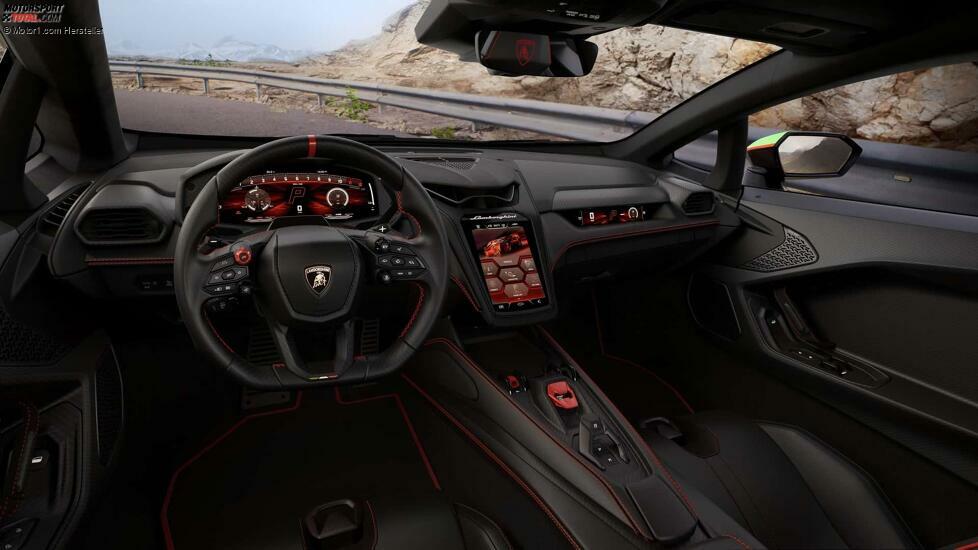 Lamborghini Temerario, die Innenräume