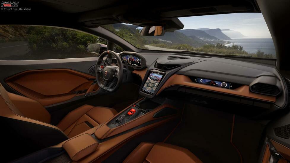 Lamborghini Temerario, die Innenräume