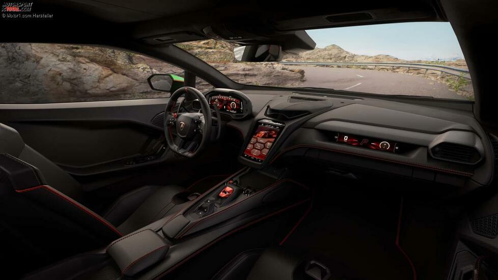 Lamborghini Temerario, die Innenräume
