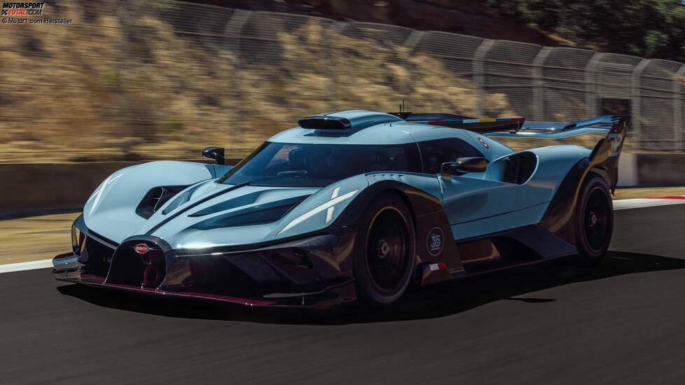 Bugatti Bolide 100 Year Anniversary Edition in Laguna Seca