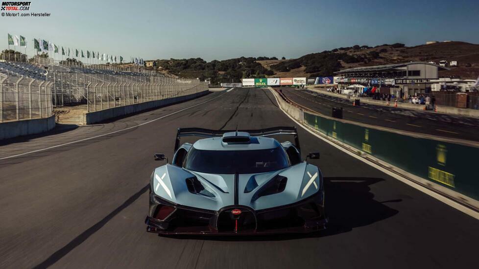 Bugatti Bolide 100 Year Anniversary Edition in Laguna Seca