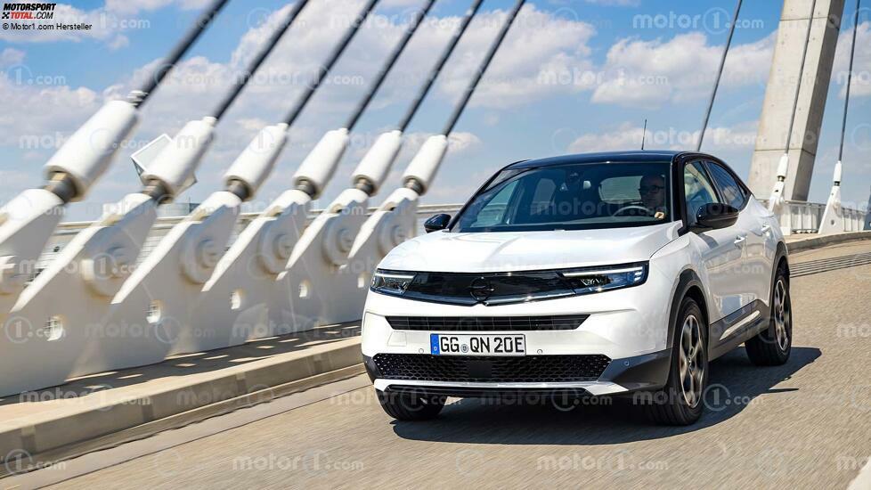 Opel Mokka (2025) Rendering von Motor1.com