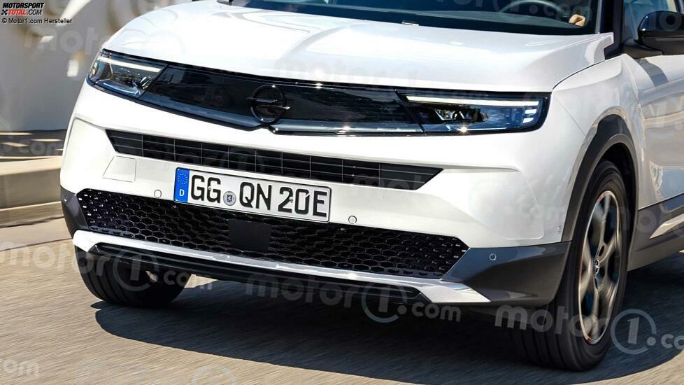 Opel Mokka (2025) Rendering von Motor1.com