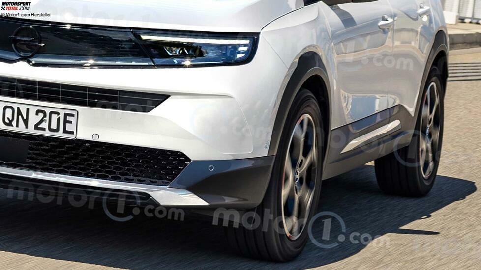Opel Mokka (2025) Rendering von Motor1.com