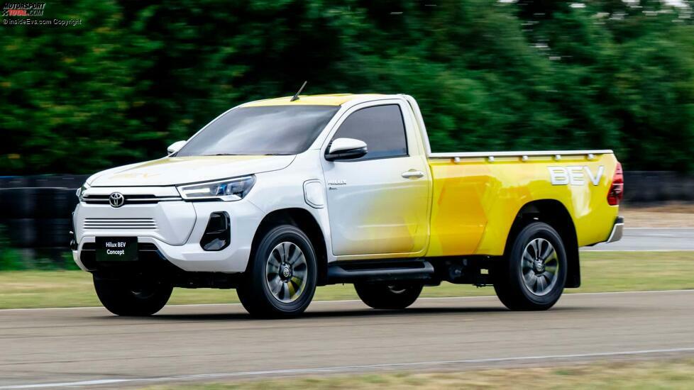 Toyota Hilux BEV im Fahrbericht