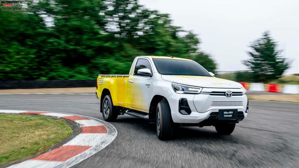 Toyota Hilux BEV im Fahrbericht