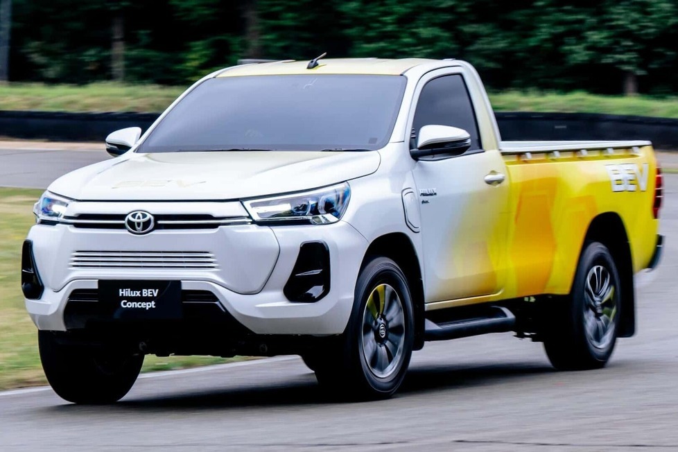 Für die Zukunft des Pick-up setzt man auf verschiedene emissionsfreie Antriebe