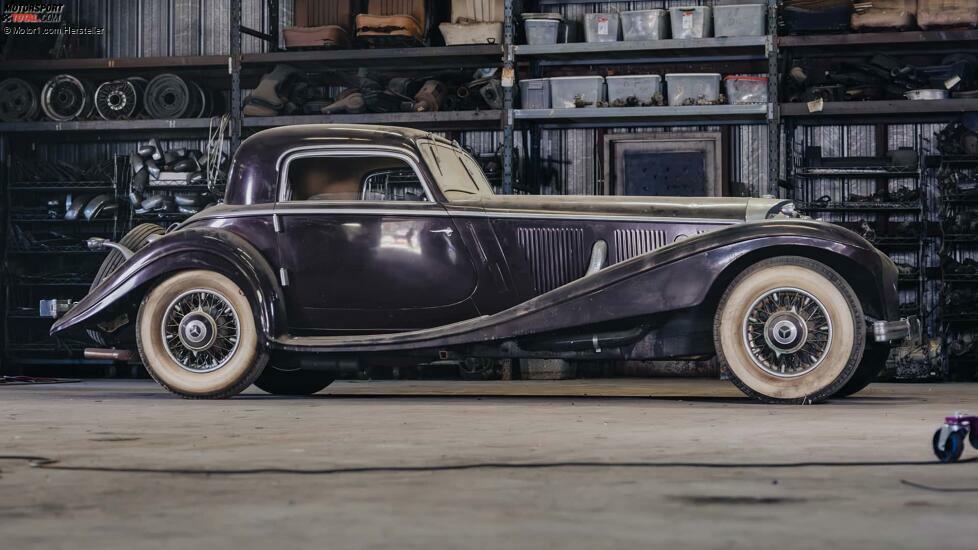 1935 Mercedes-Benz 500 Caracciola -Spezialcoupé auf dem Schrottplatz: Die Sammlung Rudi Klein. Fotokredit Kegun Morkin/RM Sotheby's