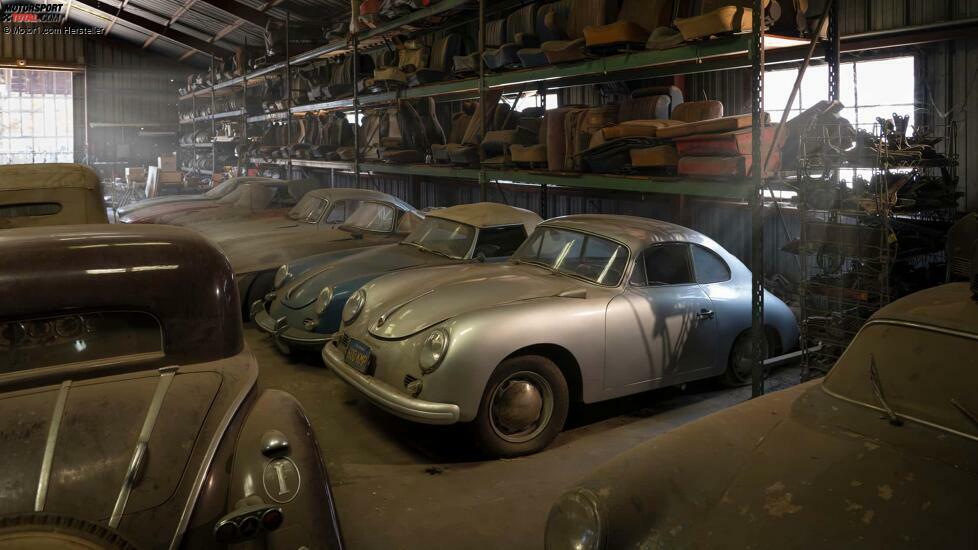 Porsches auf dem Schrottplatz: Die Rudi Klein-Sammlung. Bildnachweis Robin Adams/RM Sotheby's