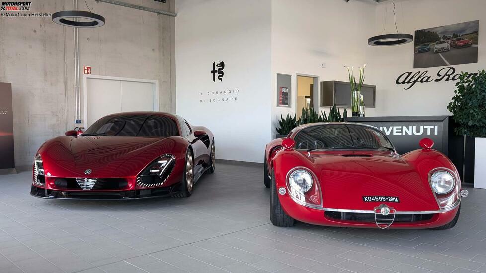 Alfa Romeo 33 Stradale (2024) VS 33 Stradale (1967)