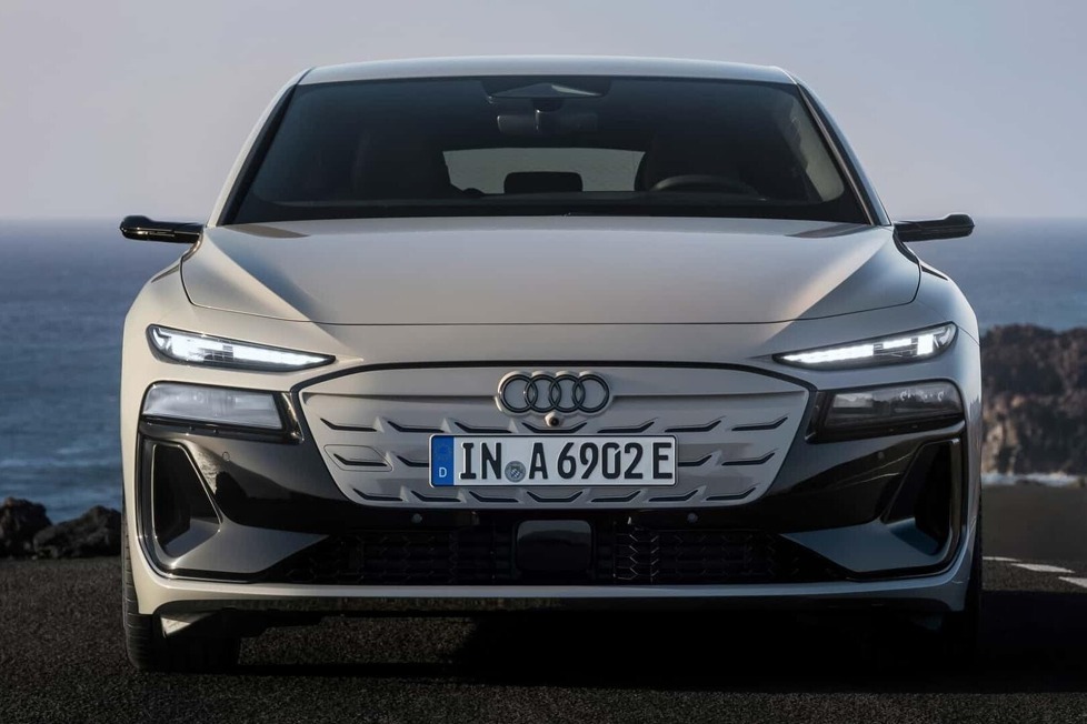 Die erste rein elektrische A6 Limousine ist 10 cm höher als der Verbrenner-A6