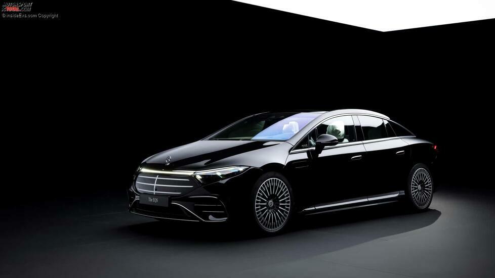Mercedes EQS 580 4Matic Manufactur in Obsidianschwarz Metallic