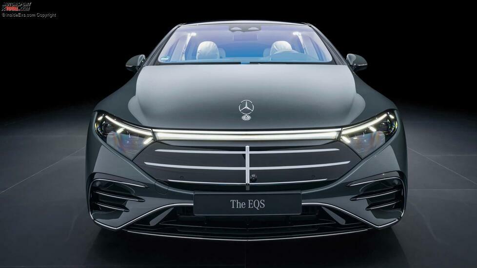 Mercedes EQS 580 4Matic Manufactur in Siliciumgrau (2024)