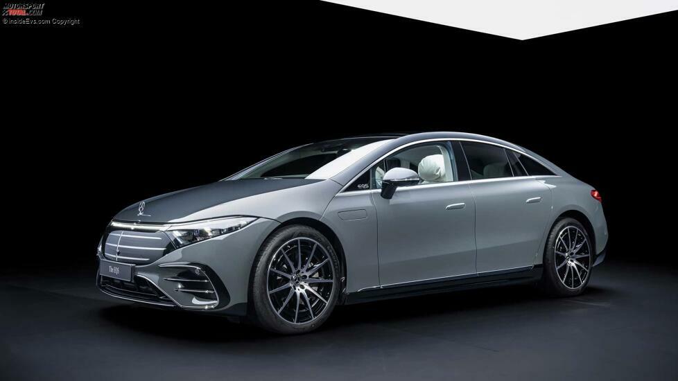 Mercedes EQS 580 4Matic Manufactur in Siliciumgrau (2024)