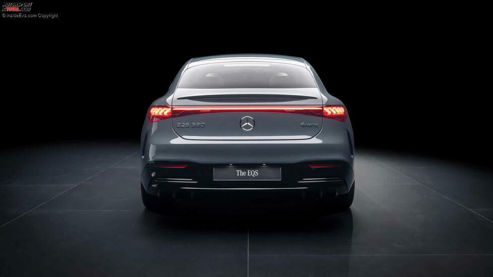 Mercedes EQS 580 4Matic Manufactur in Siliciumgrau (2024)
