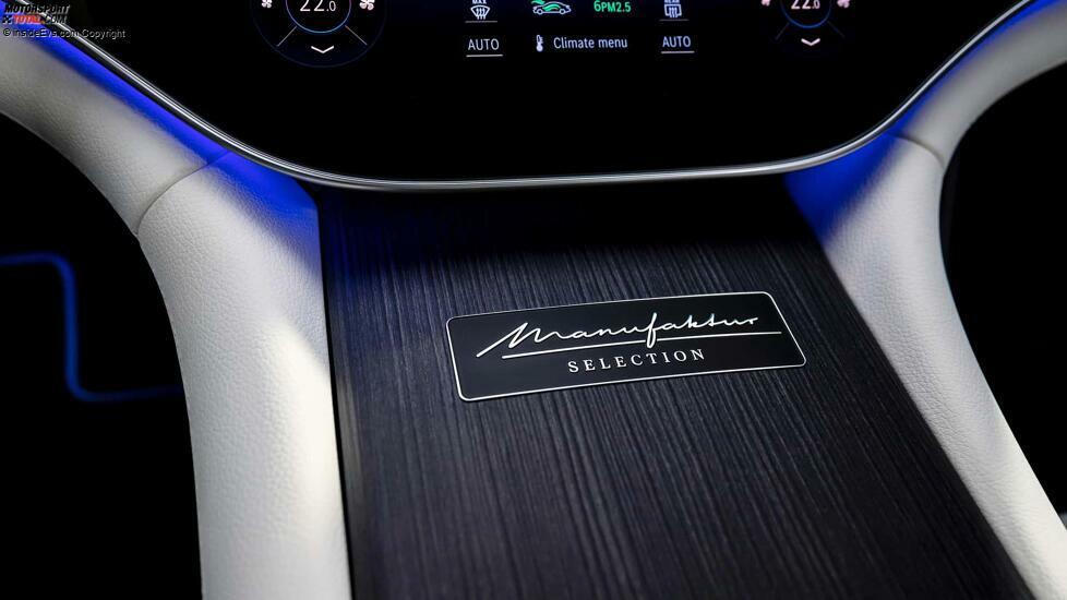 Mercedes EQS 580 4Matic Manufactur in Siliciumgrau