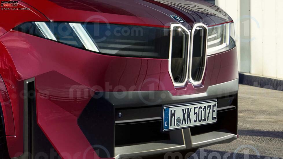 BMW iX5, der Motor1.com-Render