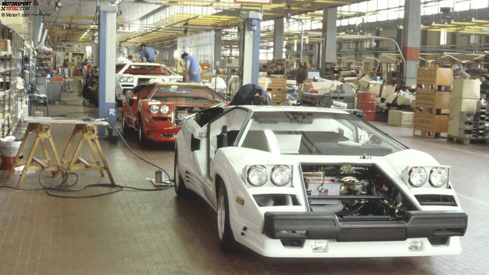 Vor 50 Jahren lief der erste Lamborghini Countach vom Band