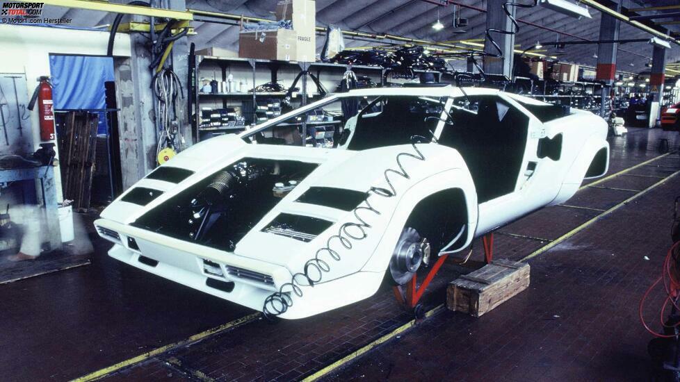Vor 50 Jahren lief der erste Lamborghini Countach vom Band