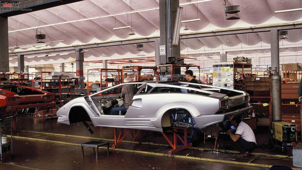 Vor 50 Jahren lief der erste Lamborghini Countach vom Band