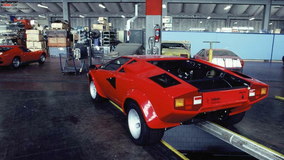 Vor 50 Jahren lief der erste Lamborghini Countach vom Band
