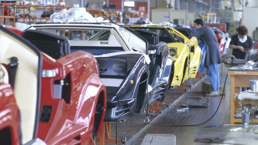 Vor 50 Jahren lief der erste Lamborghini Countach vom Band