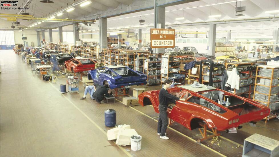 Vor 50 Jahren lief der erste Lamborghini Countach vom Band