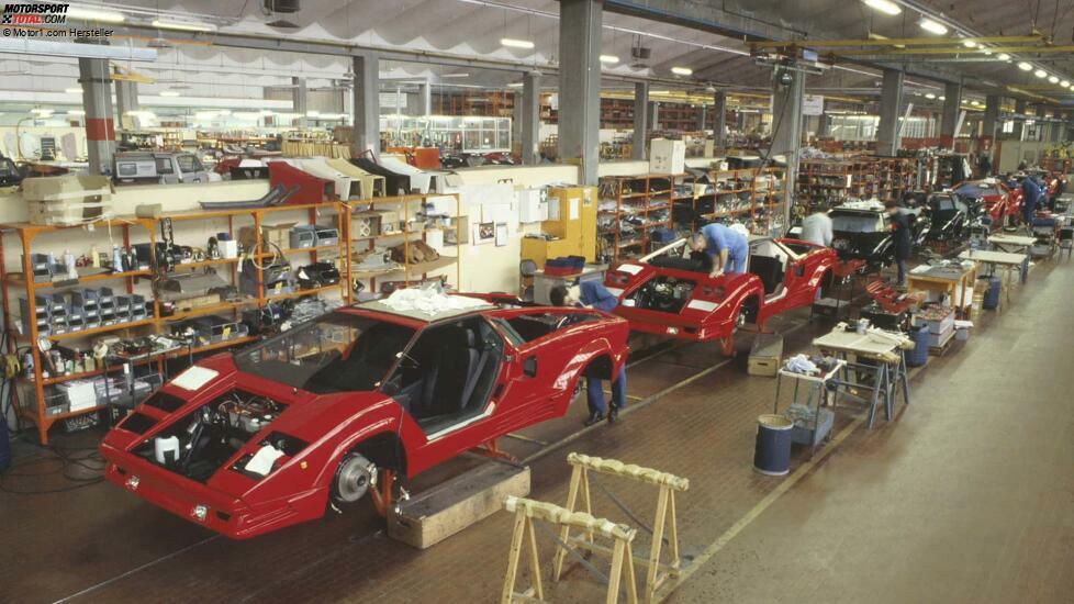 Vor 50 Jahren lief der erste Lamborghini Countach vom Band