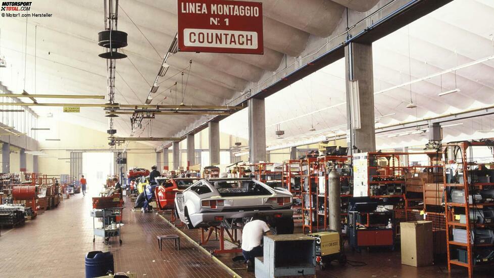 Vor 50 Jahren lief der erste Lamborghini Countach vom Band