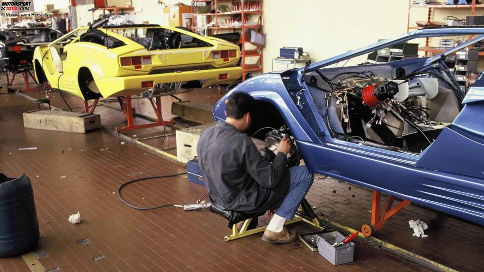 Vor 50 Jahren lief der erste Lamborghini Countach vom Band
