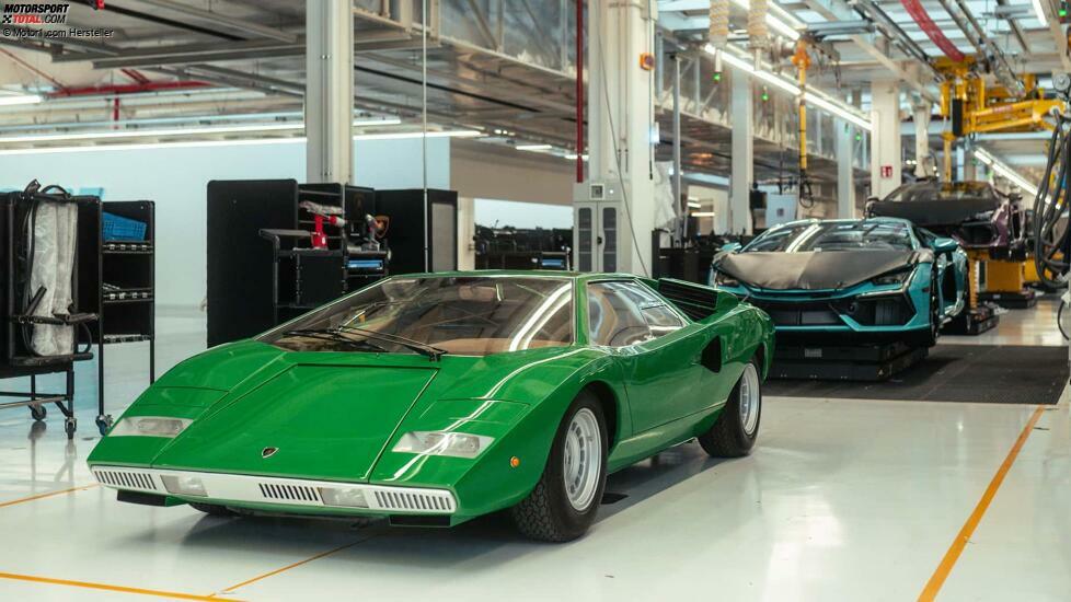 Vor 50 Jahren lief der erste Lamborghini Countach vom Band