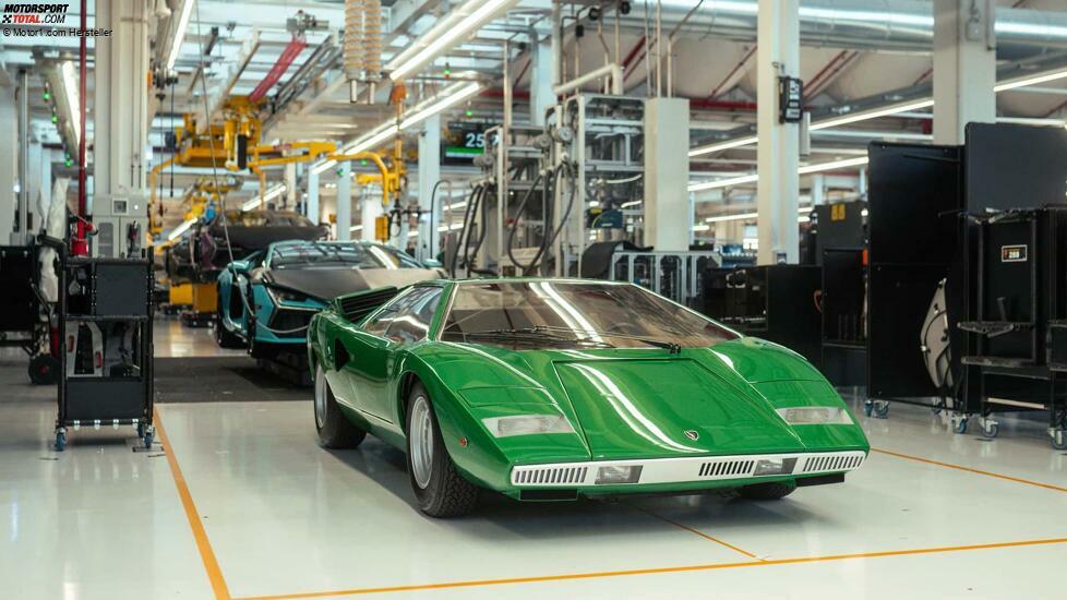 Vor 50 Jahren lief der erste Lamborghini Countach vom Band