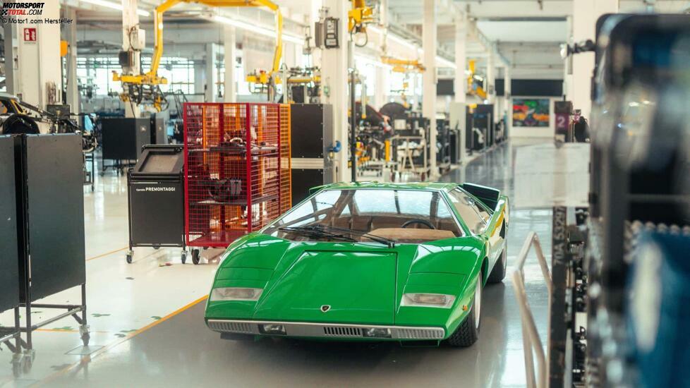 Vor 50 Jahren lief der erste Lamborghini Countach vom Band