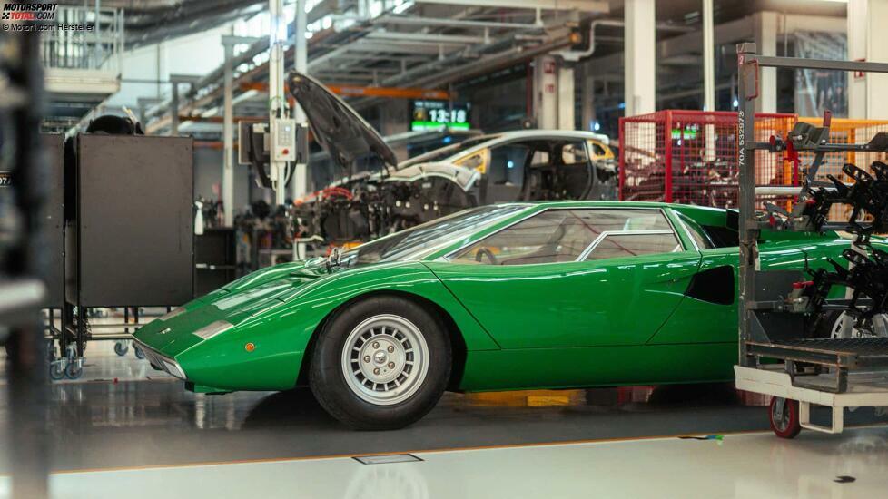 Vor 50 Jahren lief der erste Lamborghini Countach vom Band
