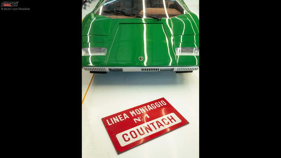 Vor 50 Jahren lief der erste Lamborghini Countach vom Band