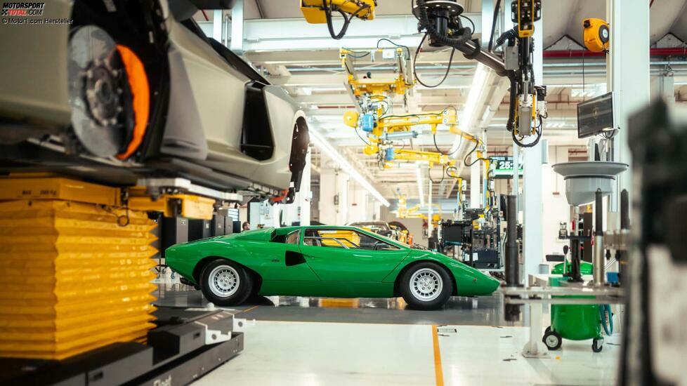 Vor 50 Jahren lief der erste Lamborghini Countach vom Band