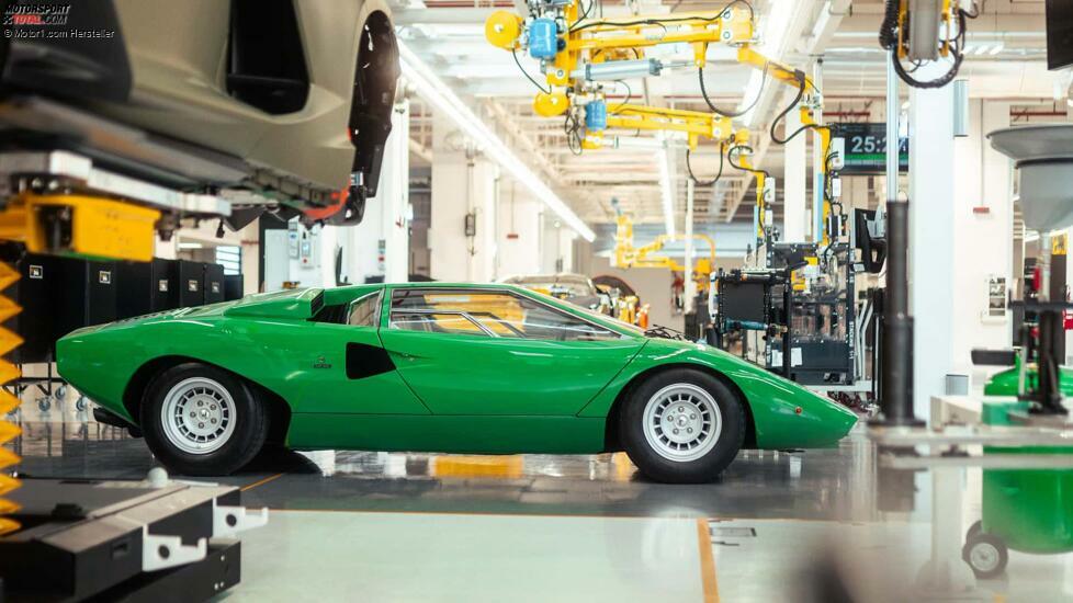 Vor 50 Jahren lief der erste Lamborghini Countach vom Band
