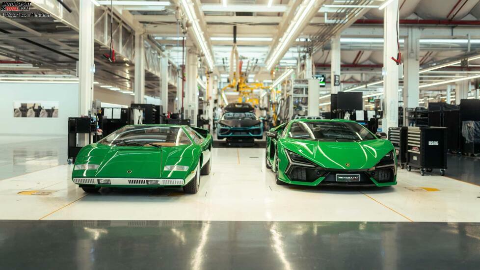 Vor 50 Jahren lief der erste Lamborghini Countach vom Band