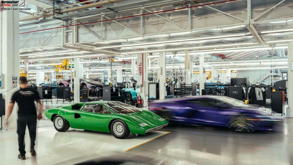 Vor 50 Jahren lief der erste Lamborghini Countach vom Band