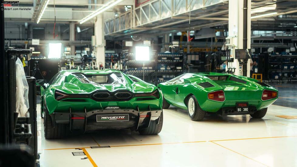 Vor 50 Jahren lief der erste Lamborghini Countach vom Band