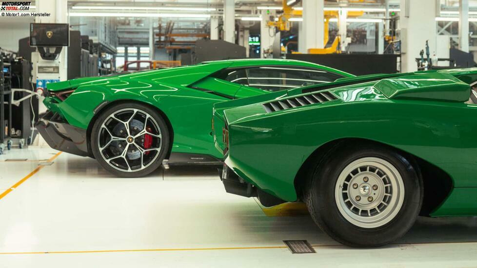 Vor 50 Jahren lief der erste Lamborghini Countach vom Band